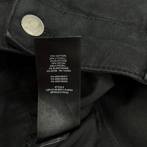 Wilfred Free Washed Black High Rise Cargo Pants size 8 - Picture 6 of 7